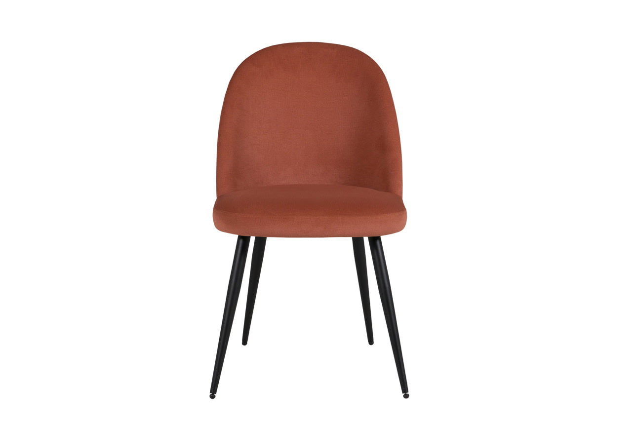 Gabi Dining Chair – Available in Sage Green, Coral, or Silver with Fabric Upholstery