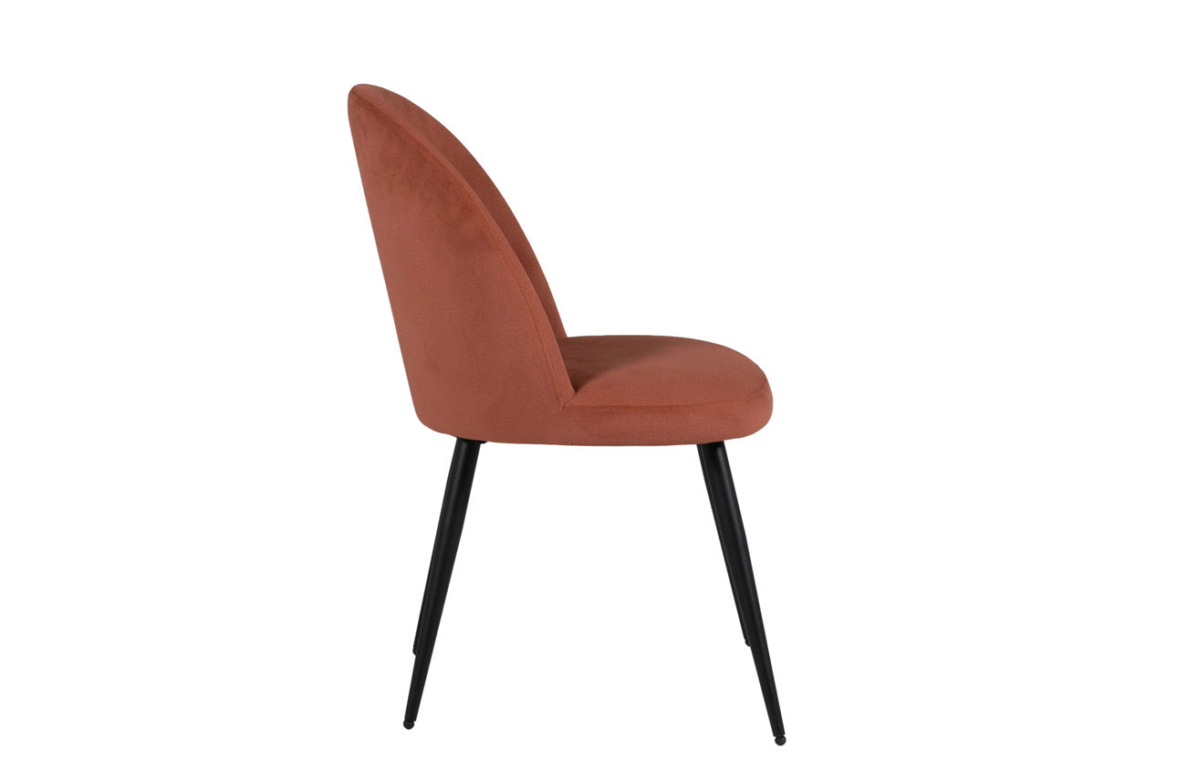 Gabi Dining Chair – Available in Sage Green, Coral, or Silver with Fabric Upholstery