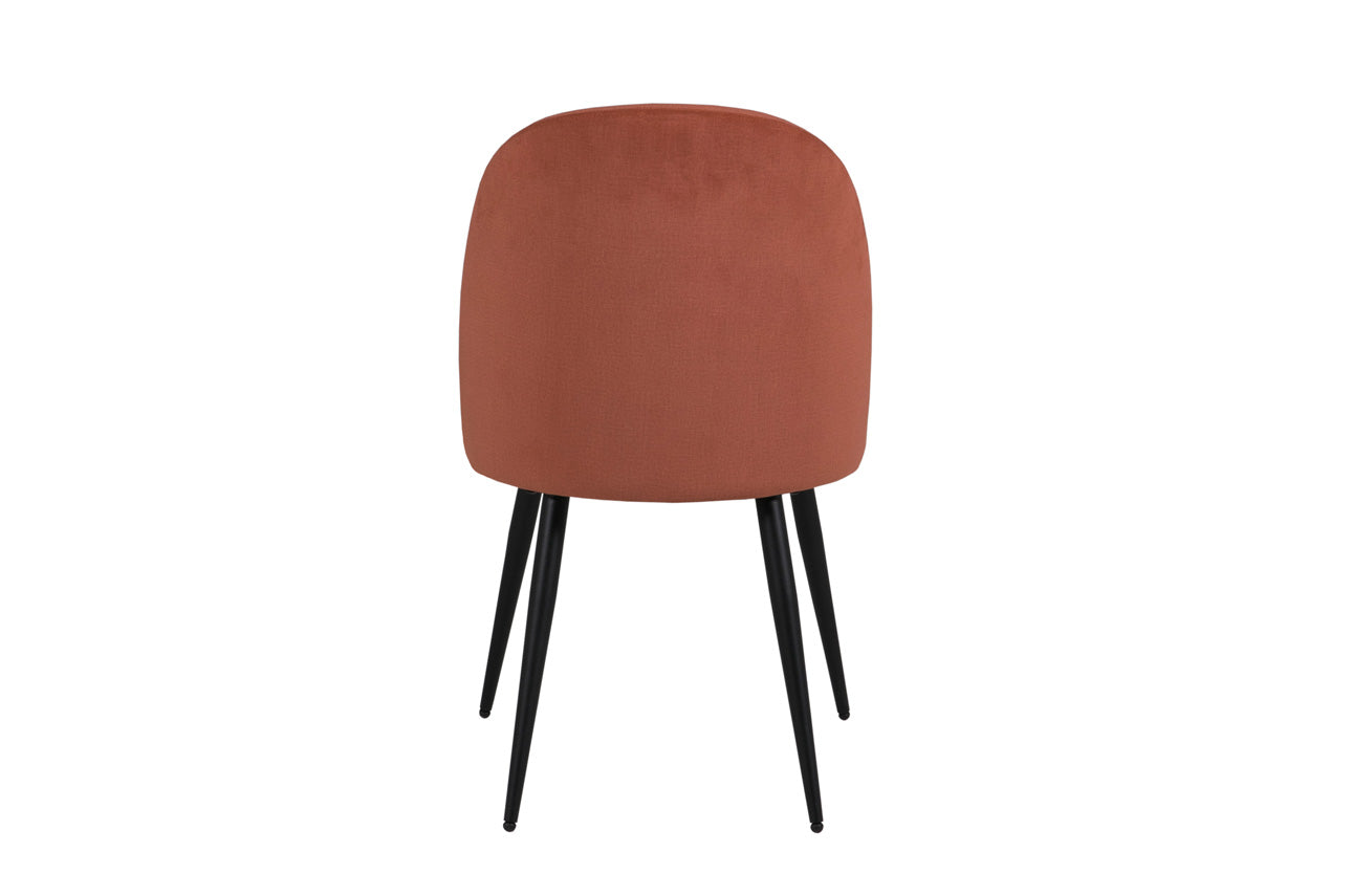 Gabi Dining Chair – Available in Sage Green, Coral, or Silver with Fabric Upholstery
