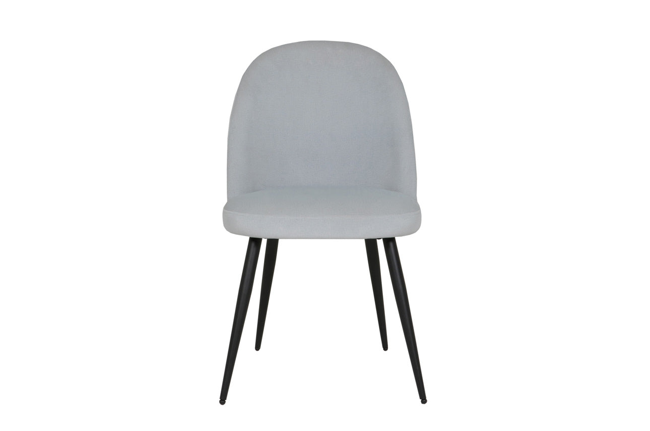 Gabi Dining Chair – Available in Sage Green, Coral, or Silver with Fabric Upholstery