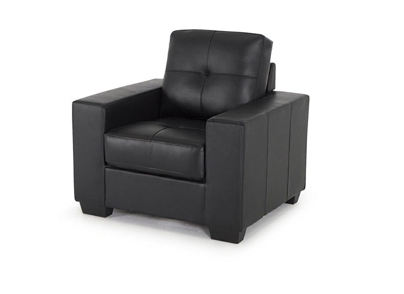 Gemona Black Armchair