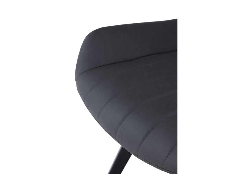 George Charcoal Chair - seat