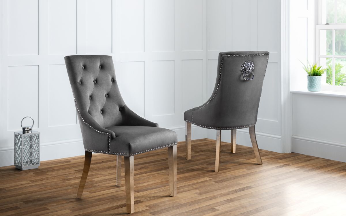 Elegant Gladstone Lion Head Chair - Classic Design for Timeless Comfort