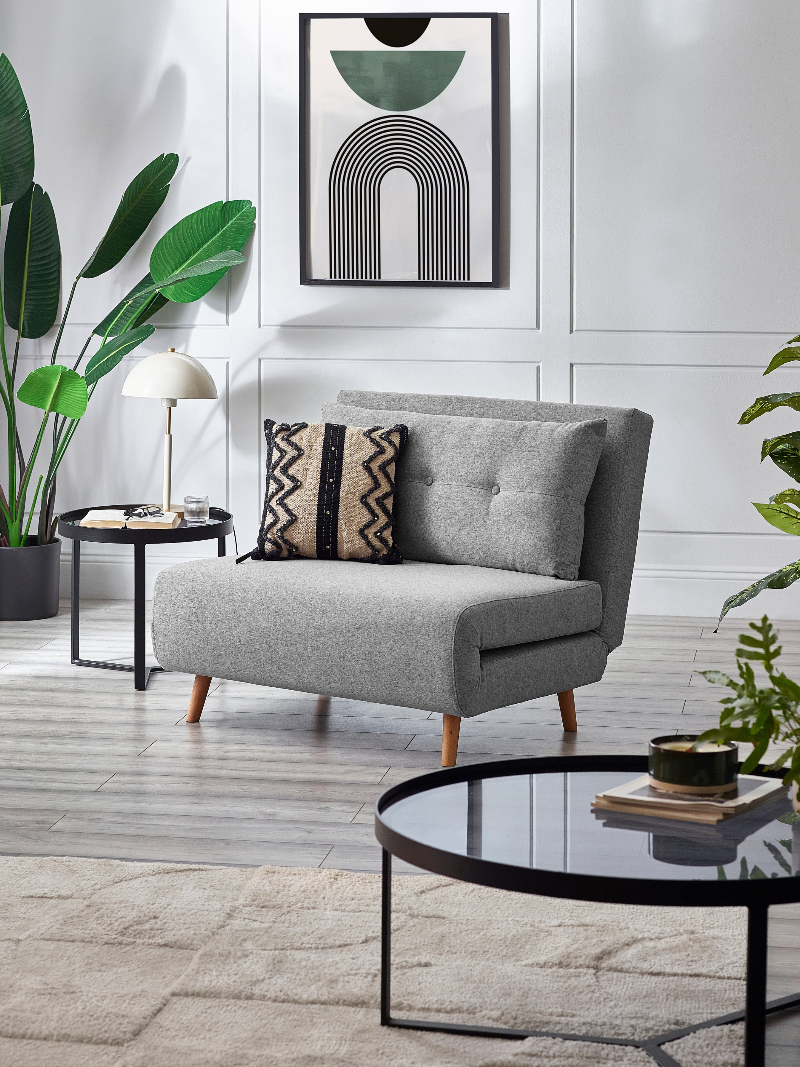 Rowan Single Sofabed - Grey