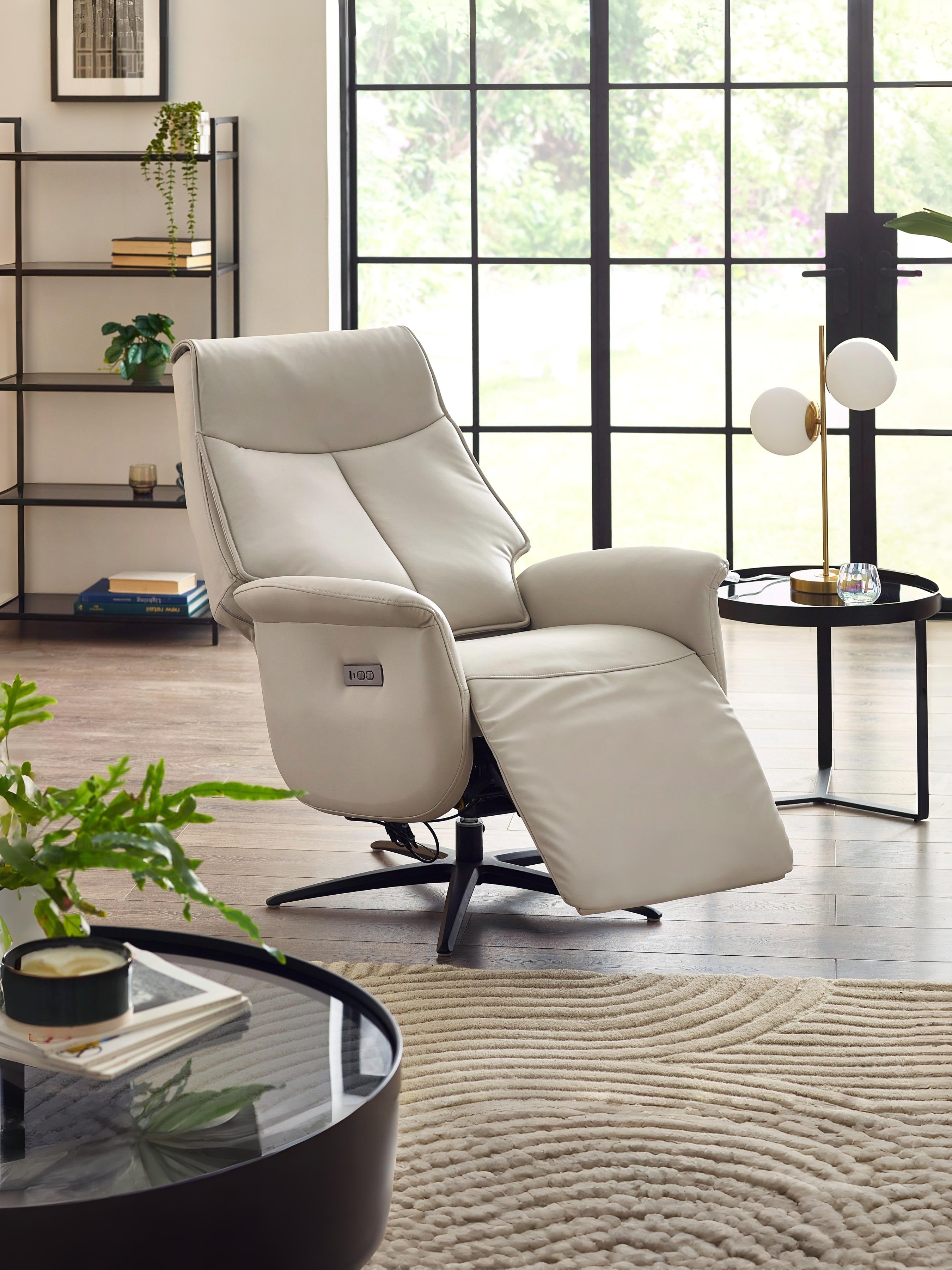 Sofia Dual Recliner - Grey