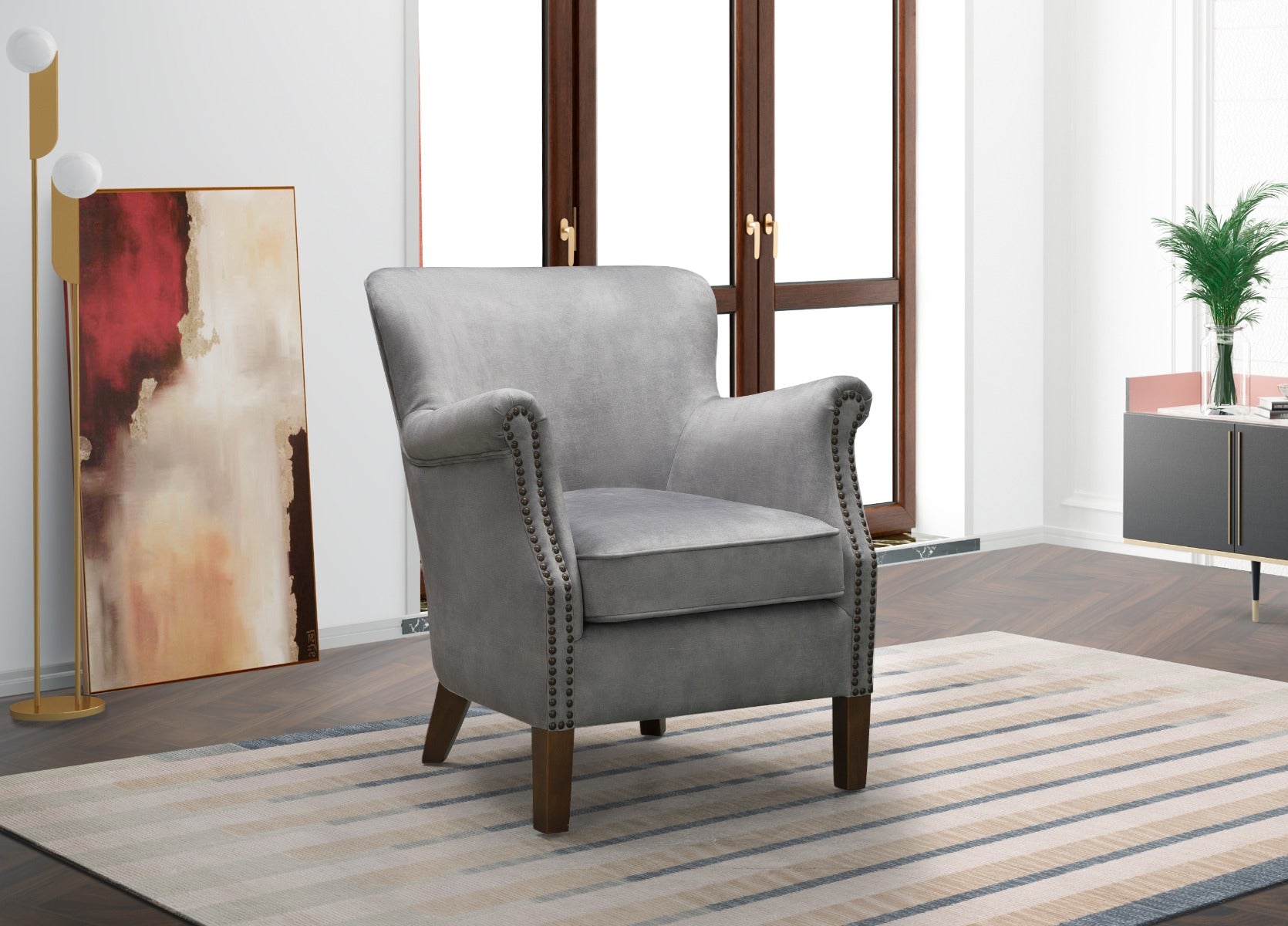 Harlow Vintage Pewter Grey