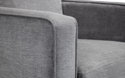 Hayward Armchair - Grey Chenille | Modern Upholstered Comfort