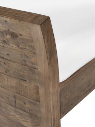 Heritage Bed 150cm - Sustainable Reclaimed Wood Design