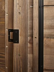 Heritage 2 Door Wardrobe – Reclaimed Wood with Distressed Finish