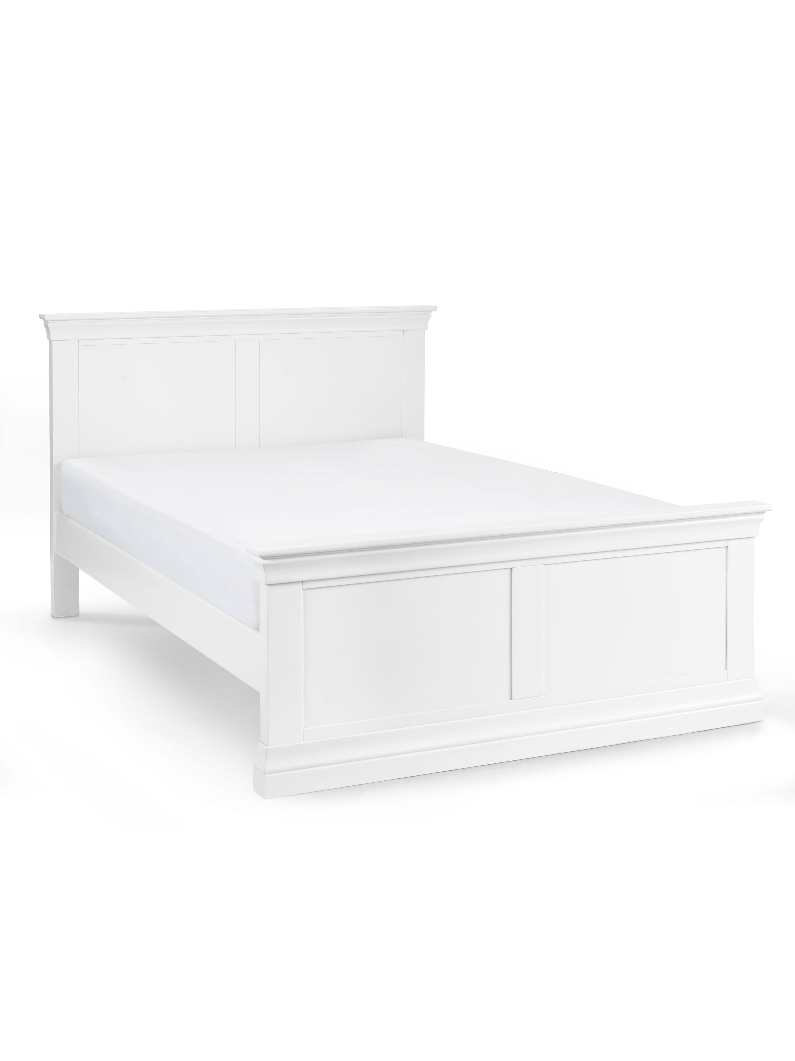 Clermont 135Cm Double Bed - Surf White