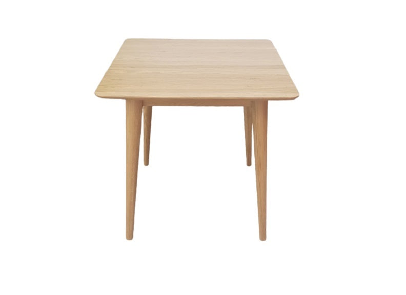 Jenson 0.8m Square Dining Table - Modern and Compact Design