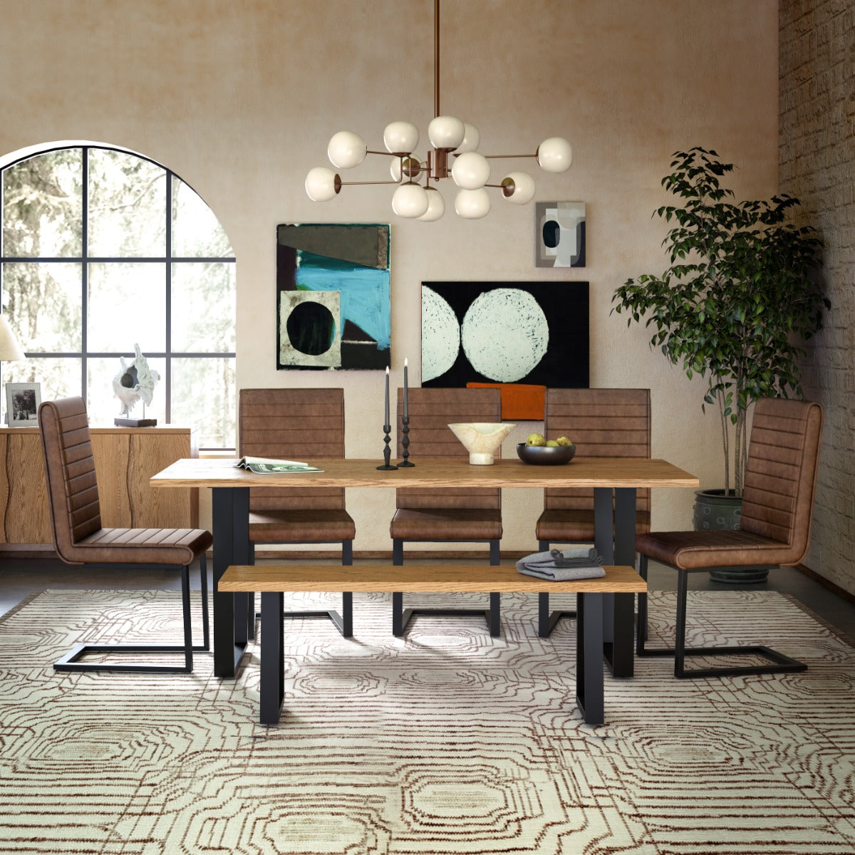 Jersey Fixed Dining Table 2000