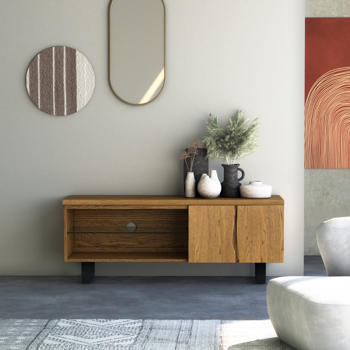 Jersey Large Tv Unit 1300