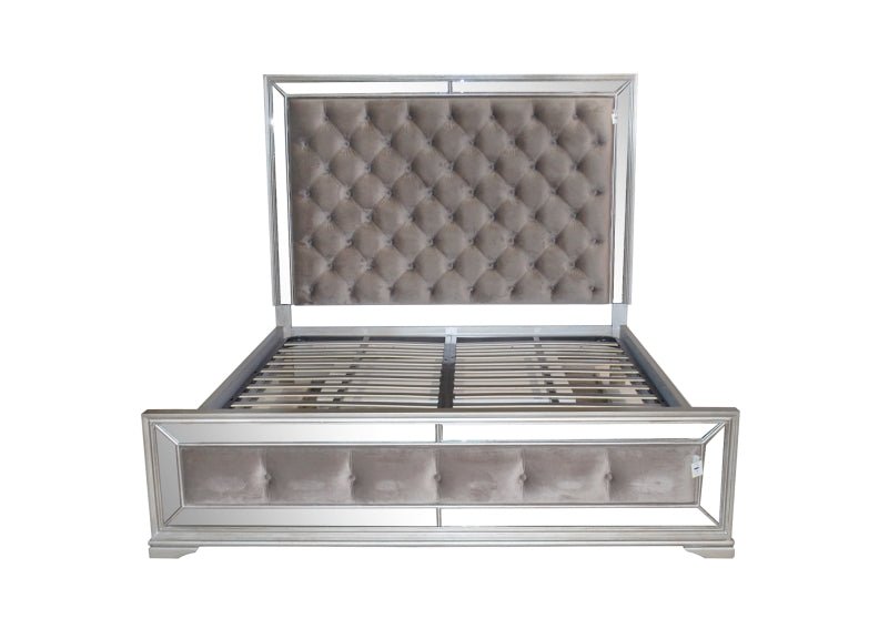 Jessica Mirrored Bed