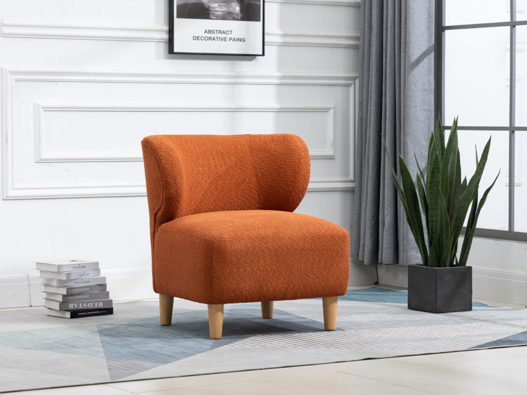 Josie Accent Chair Rust
