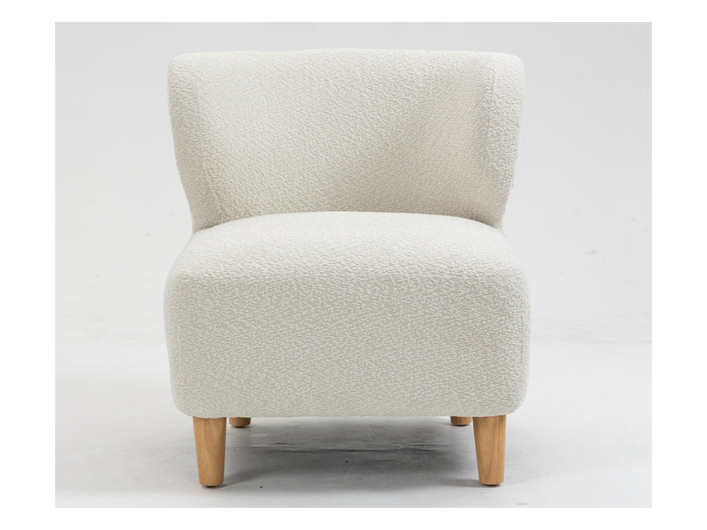 Josie White Accent Chair - Stylish and Comfortable Seating
