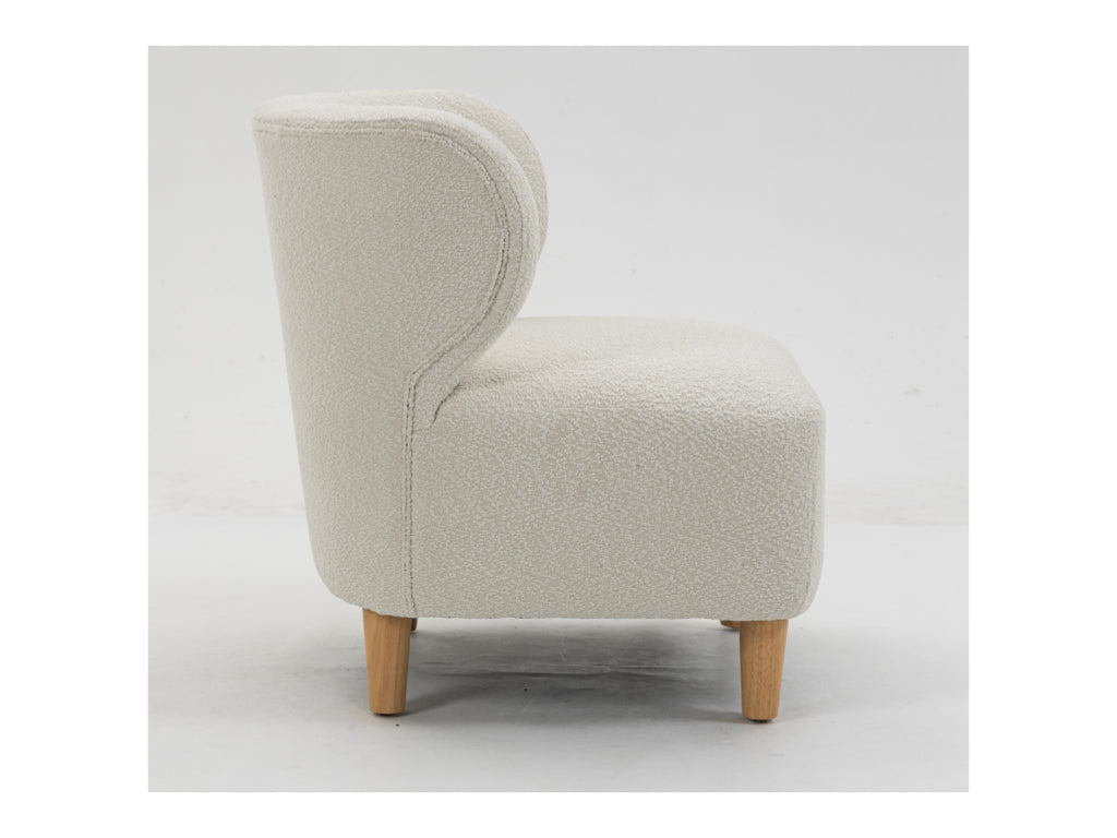Josie White Accent Chair - Stylish and Comfortable Seating