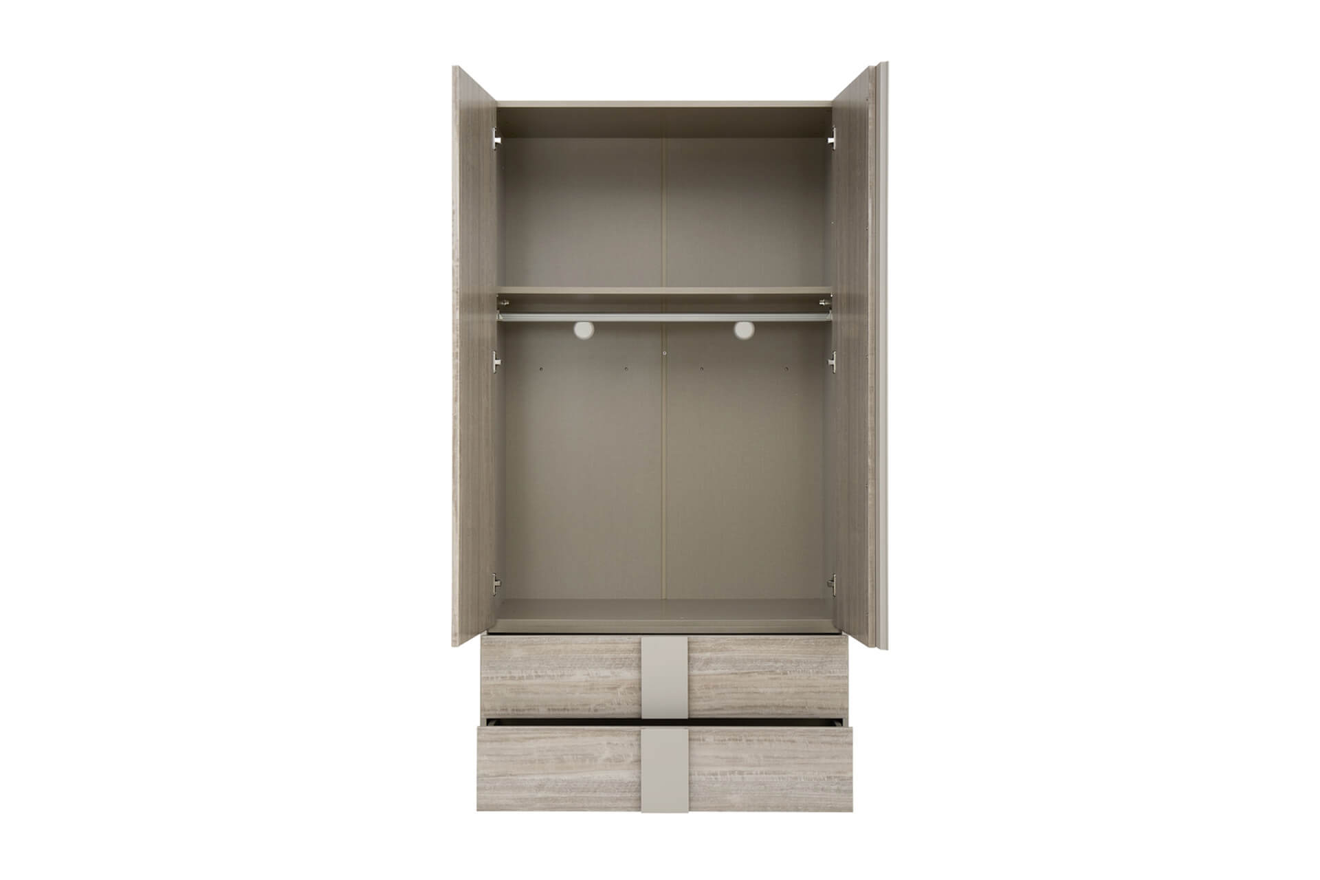 Jules Wardrobe 2 Door/2 Drawer