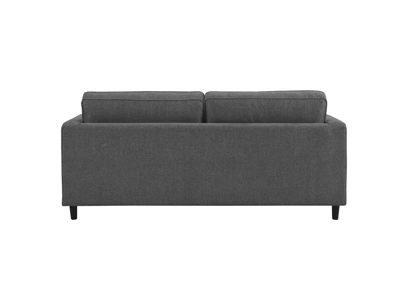 Juniper Fixed 2 Seater in Grey or Sage – Classic Button-Back Sofa with Pocket-Sprung Seating | Free Nationwide Delivery by Homeline Furniture