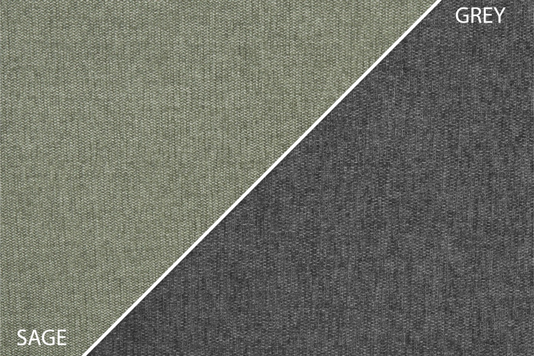 Juniper Fixed 2 Seater in Grey or Sage – Classic Button-Back Sofa with Pocket-Sprung Seating | Free Nationwide Delivery by Homeline Furniture