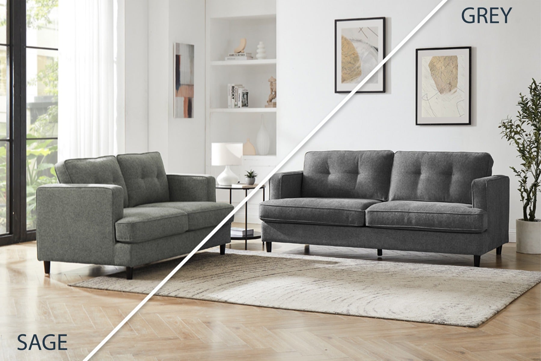 Juniper Fabric Sofas - room