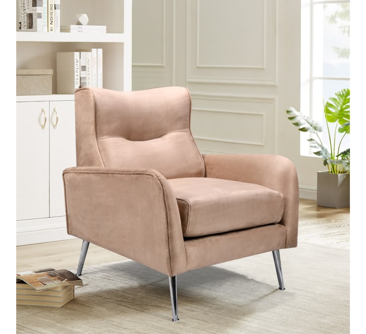 Katie Fabric Armchair 3 colours with Metal Legs – Timeless Comfort & Style | Free Nationwide Delivery by Homeline Furniture
