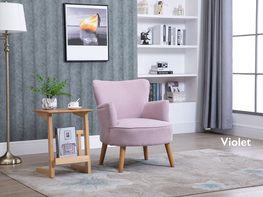 Keira Violet Armchair