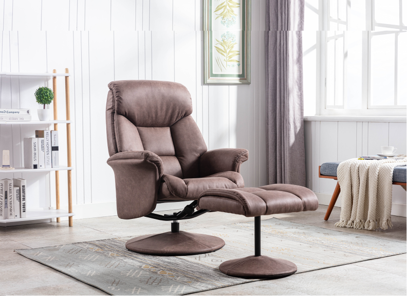 Kenmare Fabric Chair Chestnut - 1