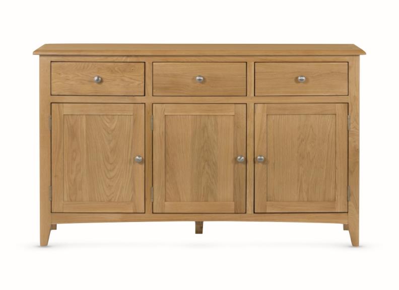 Kilkenny Oak Three Door Sideboard
