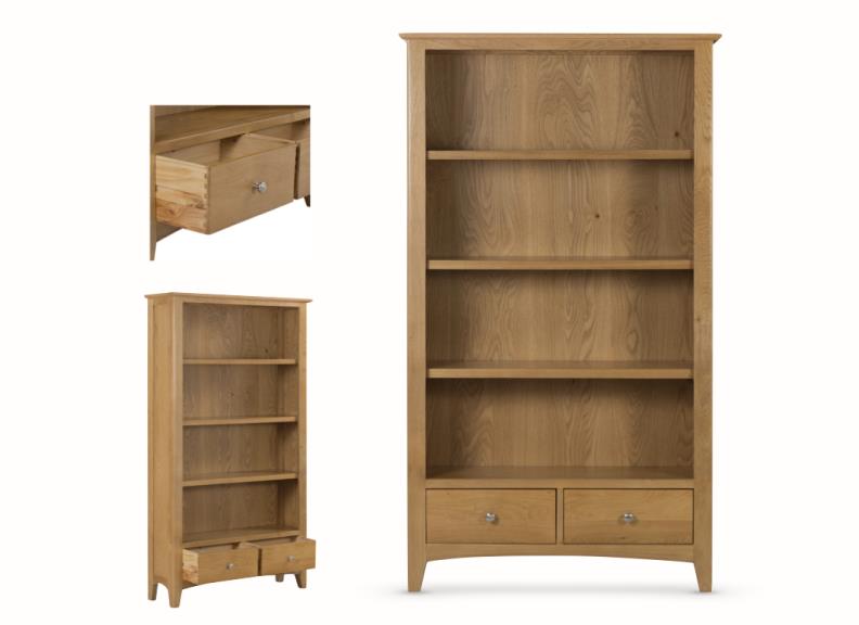 Kilkenny Oak Tall Bookcase