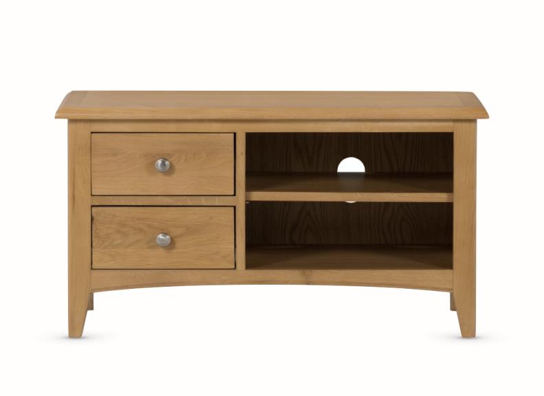 Compact Kilkenny Oak TV Unit