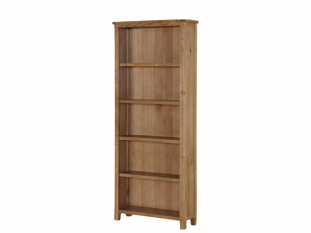 Kilmore Oak Tall Wide Bookcase
