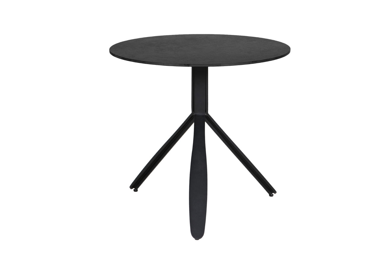 Kya Circular Dining Table 800 - Black