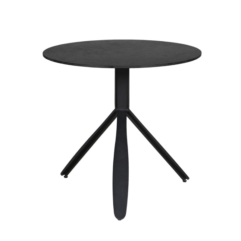 Kya Circular Dining Table 800 - Black