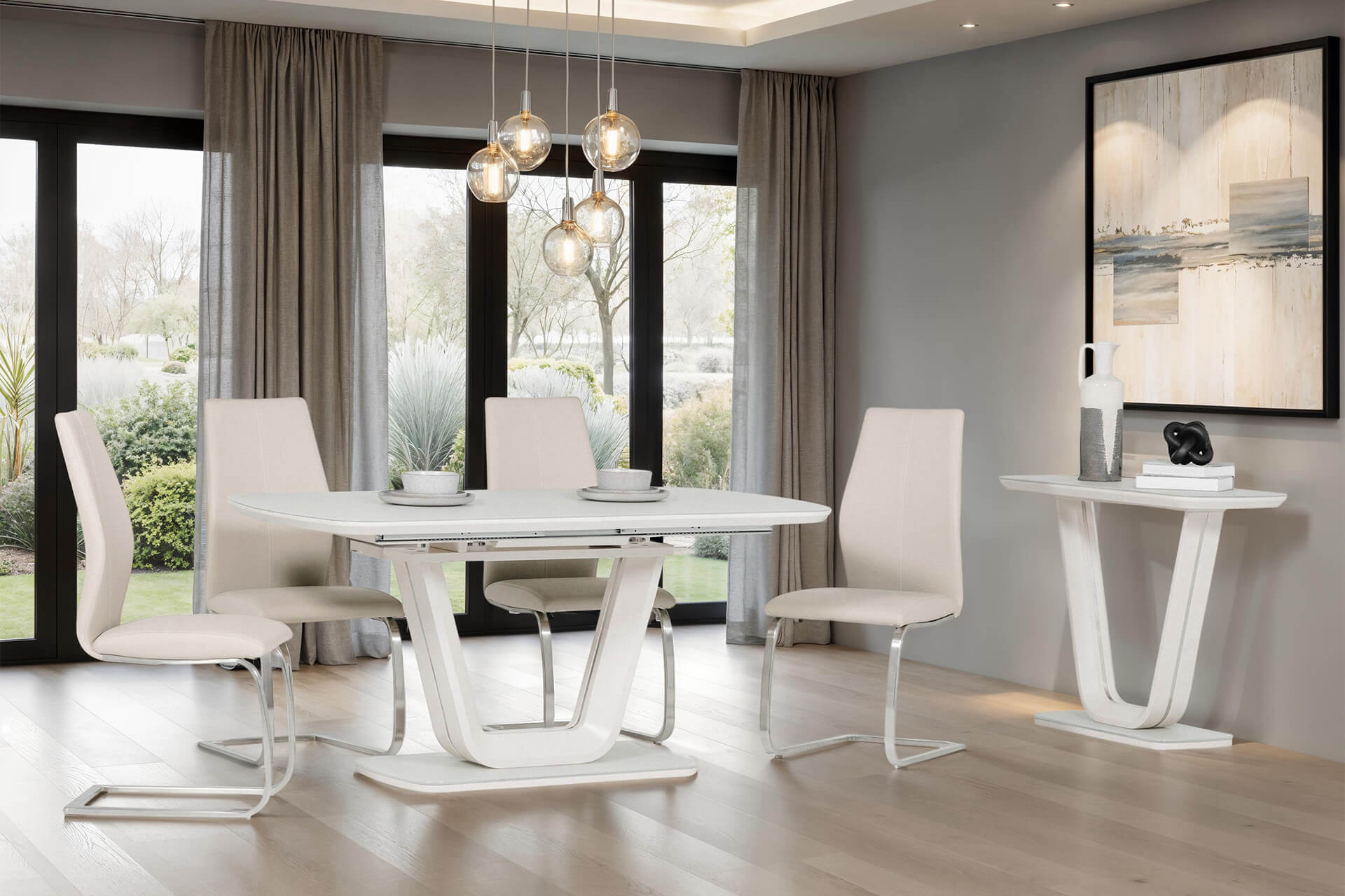 Lazzaro 1200/1600 Dining Table