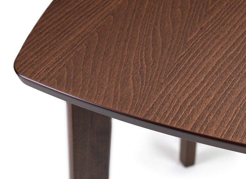 Lennox Walnut Table Detail