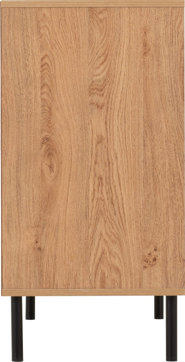 Leon 3 Drawer Chest Medium Oak Effect