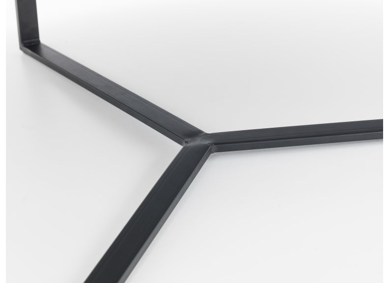 Loft Smoked Glass Coffee Table Base