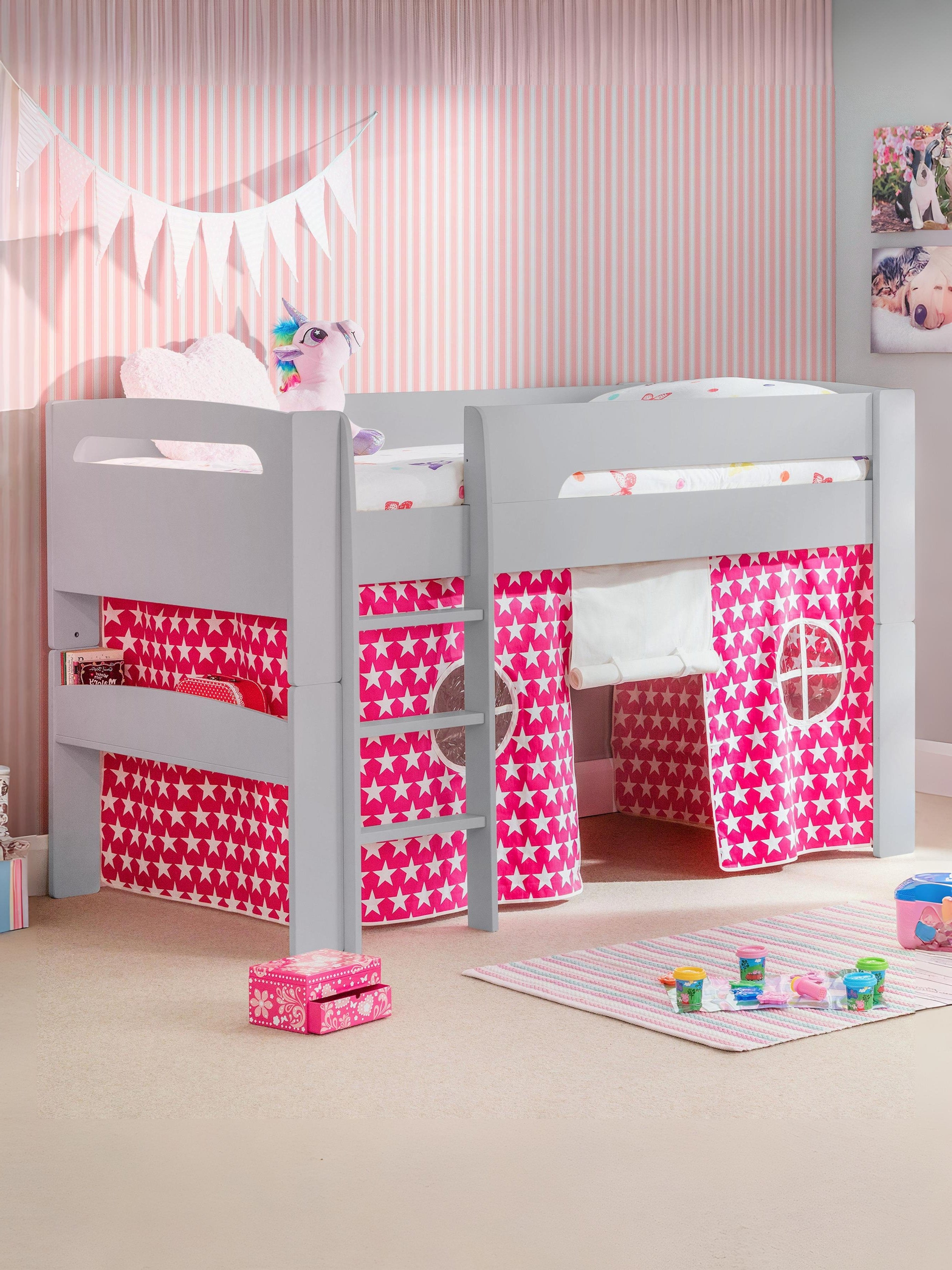 Pluto Midsleeper Grey With Pink Star Pluto Tent