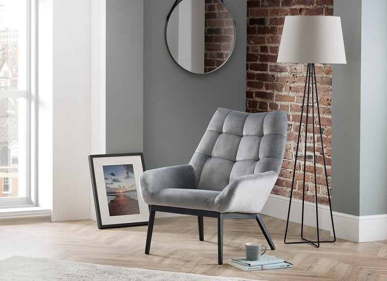 Lucerne Velvet Chair Room