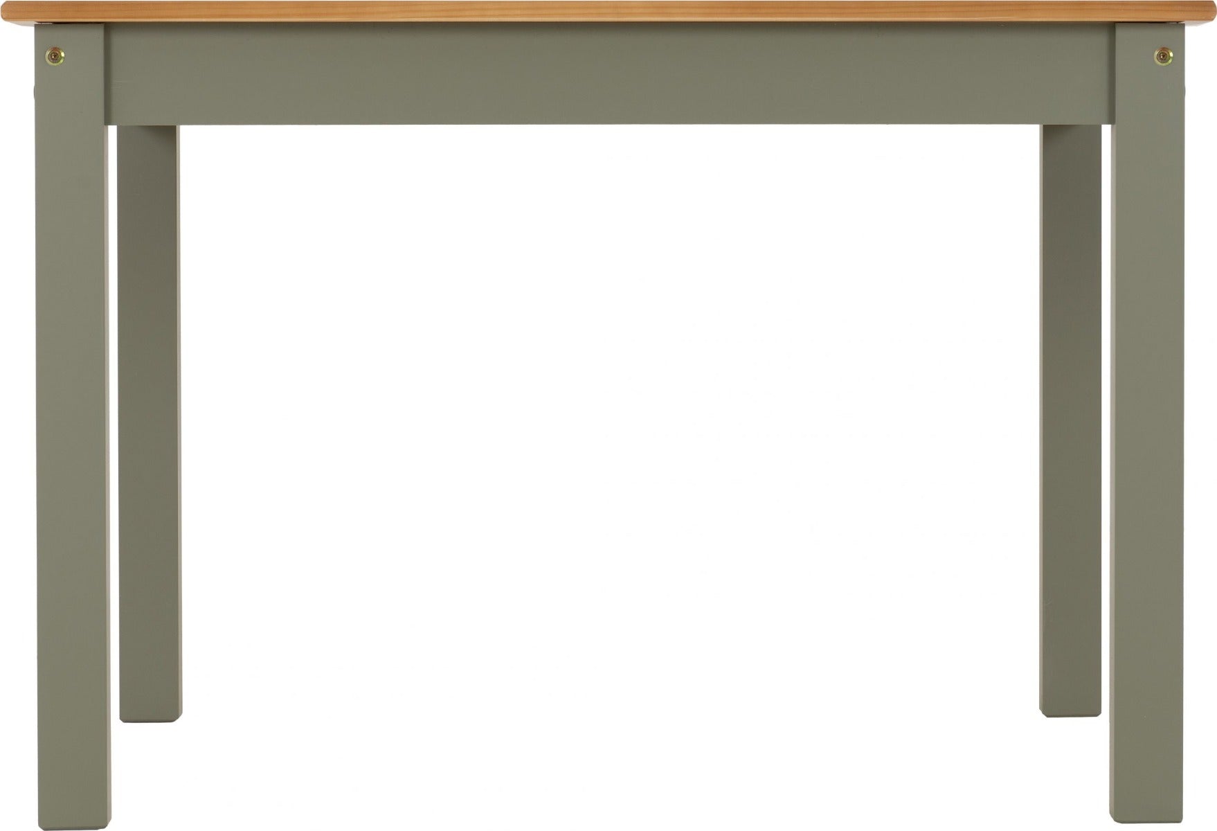 Ludlow Green/Oak Dining Set with 4 Chairs – Stylish & Durable – Free Nationwide Delivery in Ireland