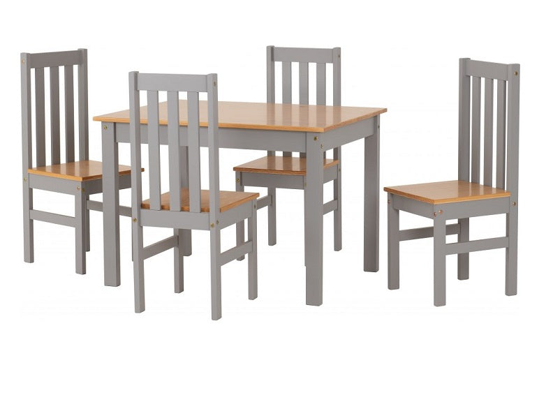 Ludlow Grey 1+4 Dining Set