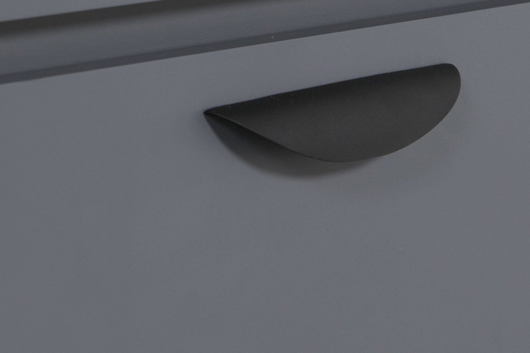 Luna 5 Drawer Chest in Dark Grey or Taupe