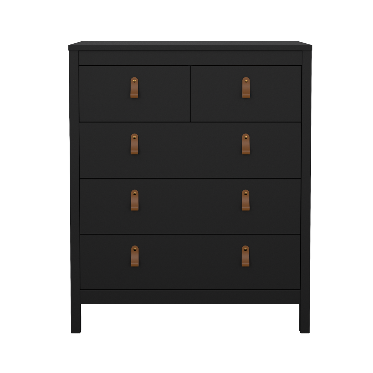 Madrid 3+2 Chest - Black