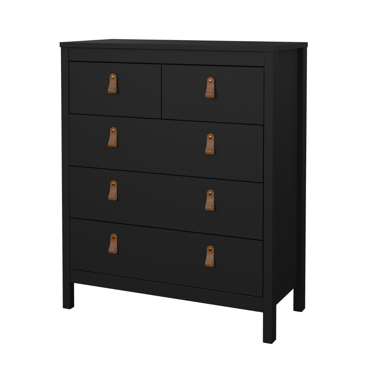 Madrid 3+2 Chest - Black