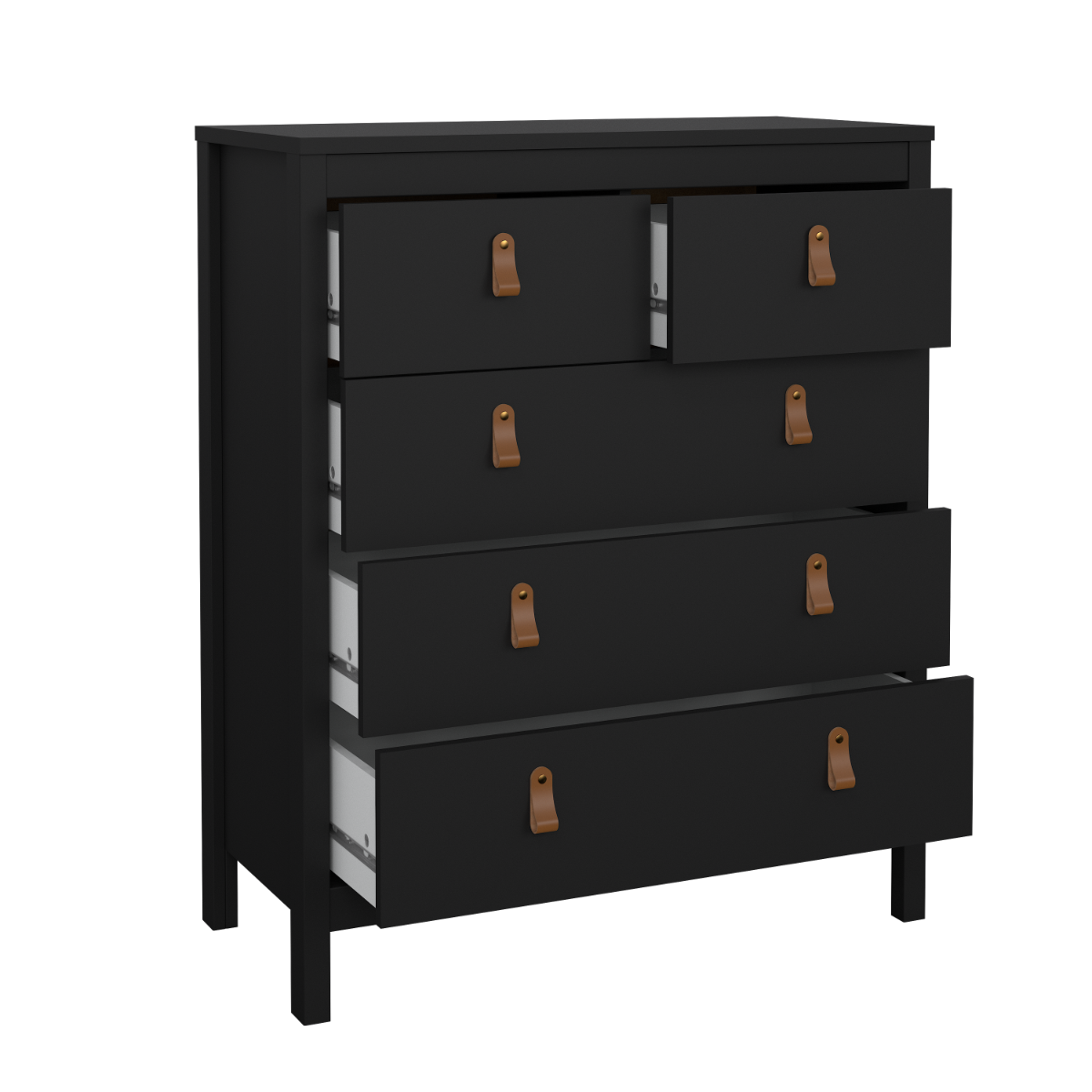 Madrid 3+2 Chest - Black