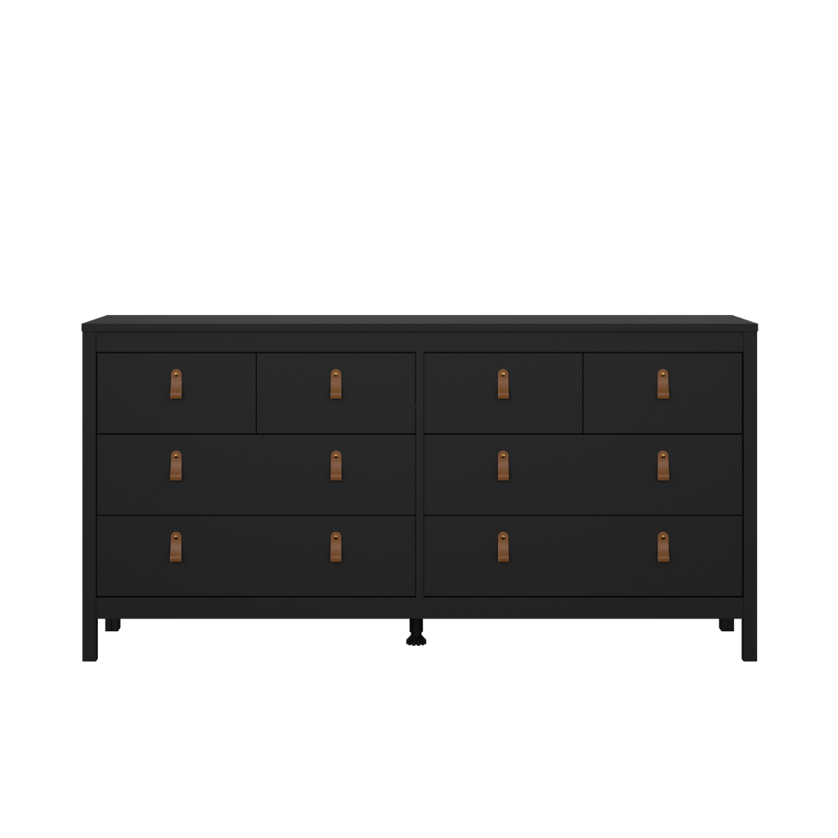 Madrid 4 Over 4 Chest - Black