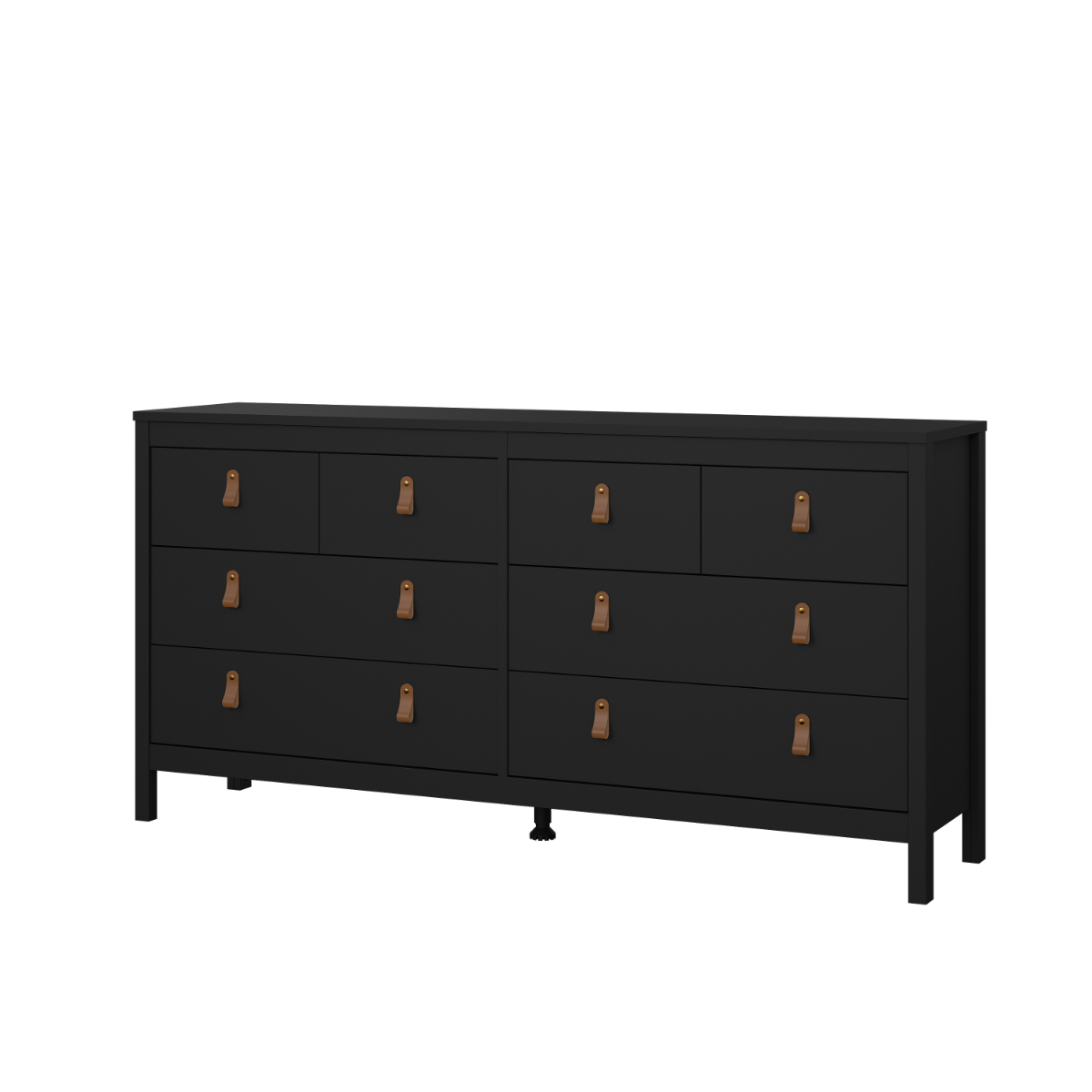 Madrid 4 Over 4 Chest - Black
