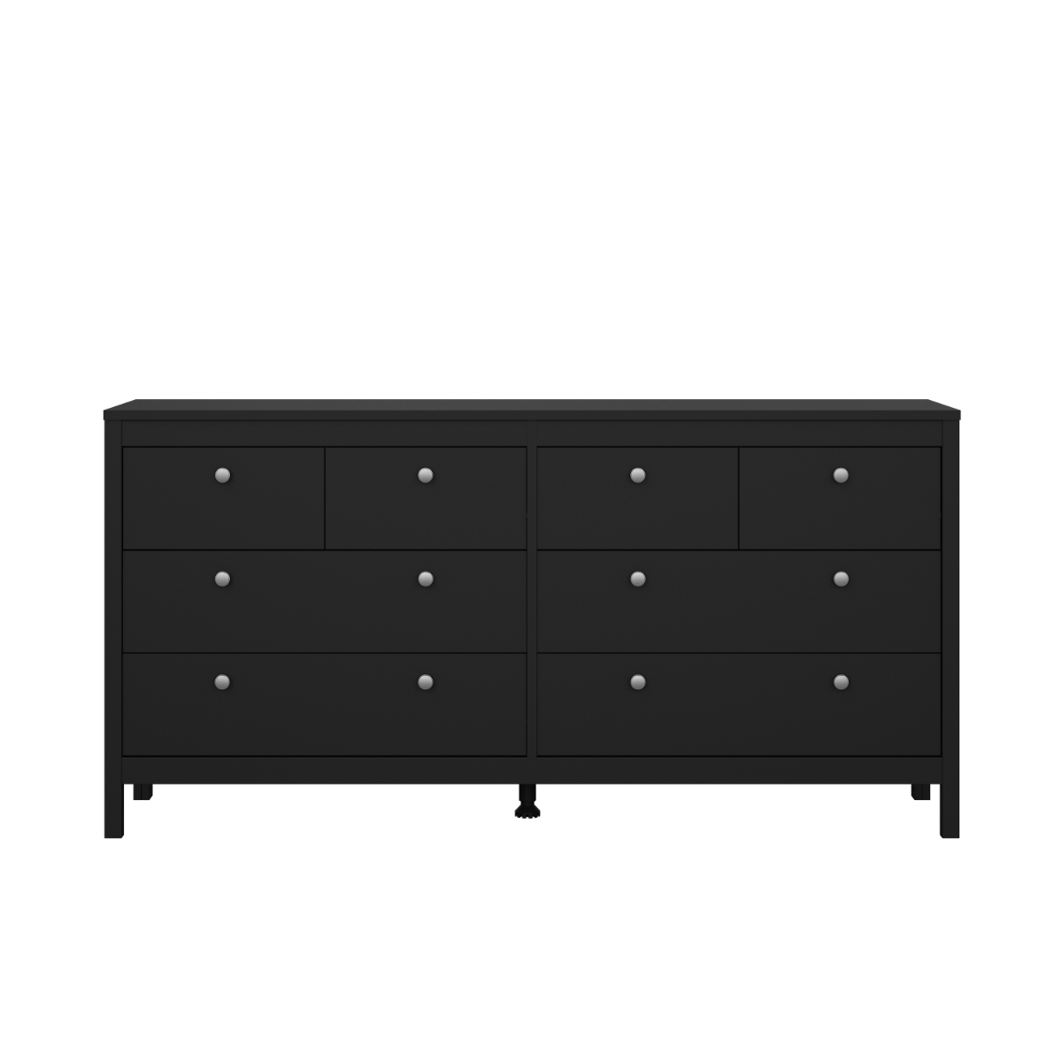 Madrid 4 Over 4 Chest - Black