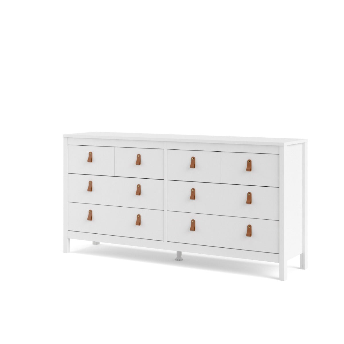 Madrid 4 Over 4 Chest - White
